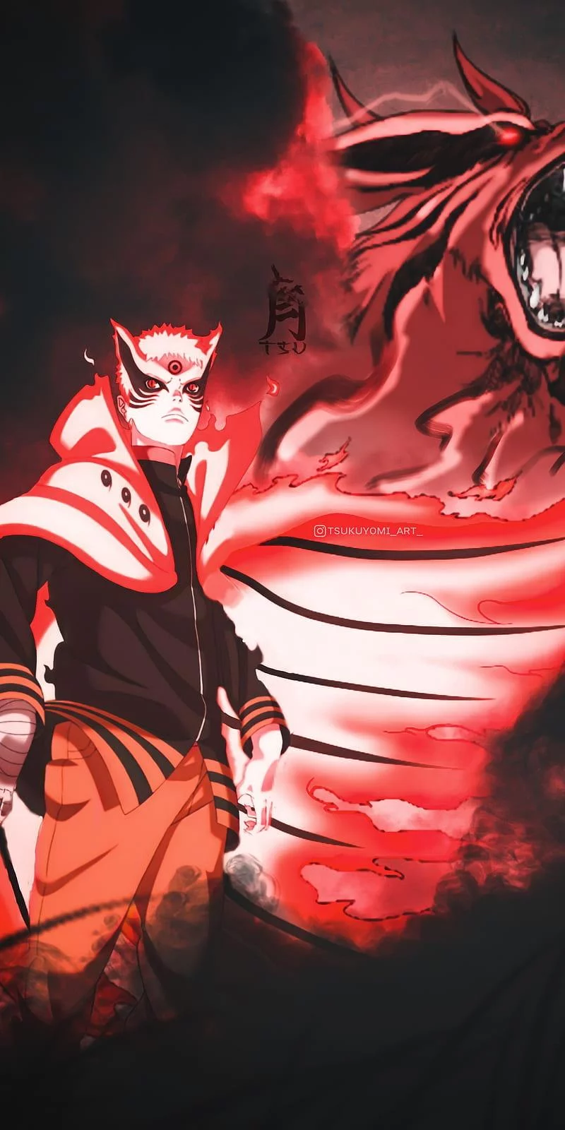 Free Download Naruto Kyuubi Form Wallpaper Cave Page 35004 (800 x 1600)