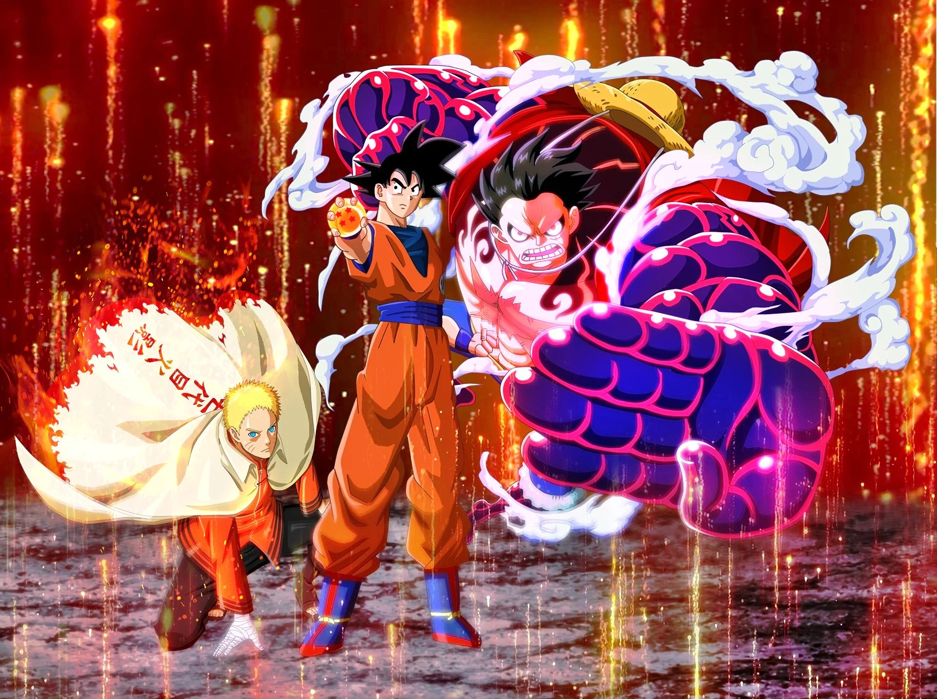 Free Download Luffy And Naruto Wallpaper Image Page 354974 (1920 x 1433)