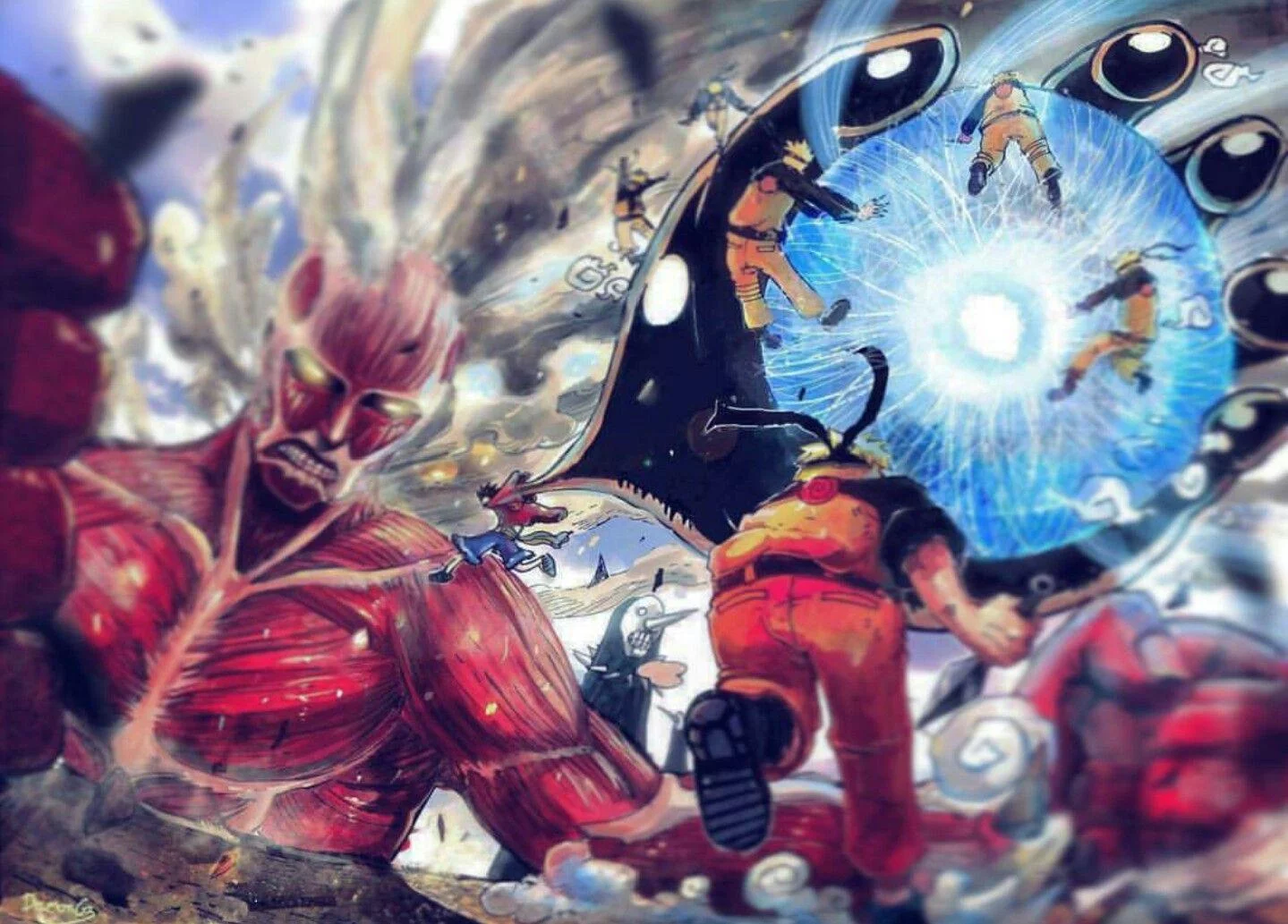 Free Download Luffy And Naruto Wallpaper Image Page 354985 (1439 x 1033)