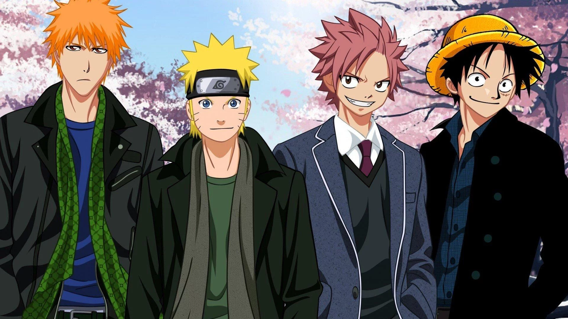 Free Download Luffy And Naruto Wallpaper Image Page 354991 (1920 x 1080)