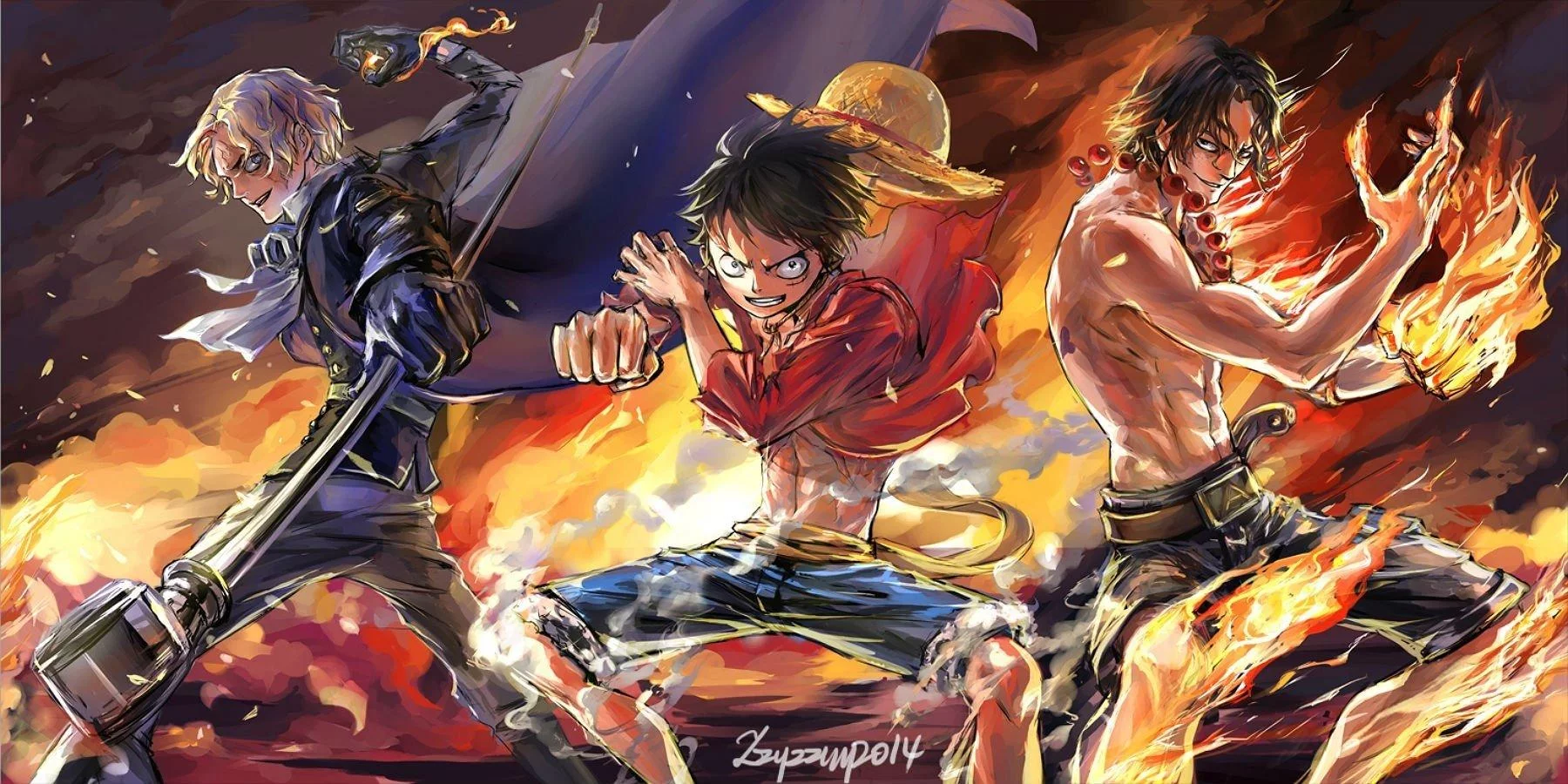 Free Download Naruto And One Piece Wallpaper Hd Page 355024 (1800 x 900)
