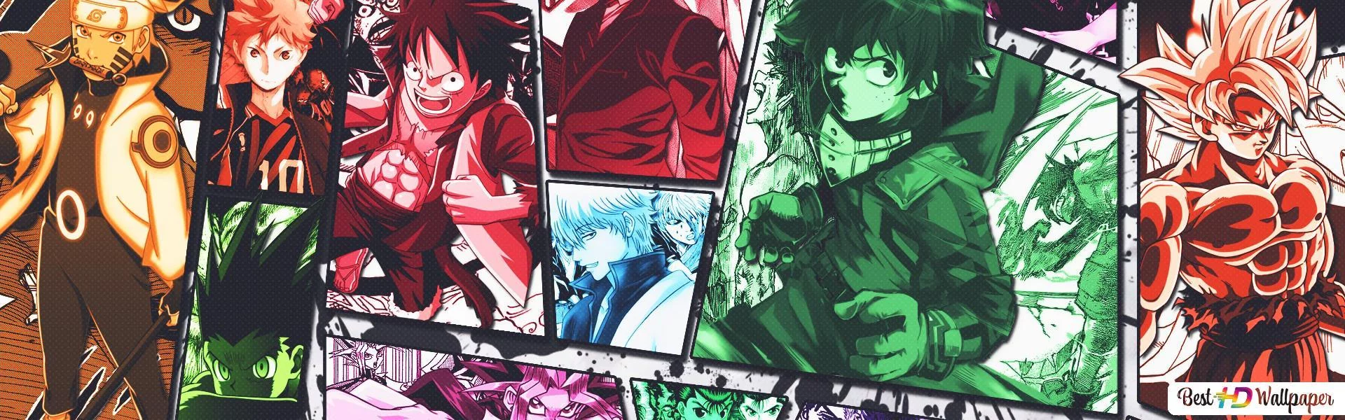 Free Download Luffy And Naruto Wallpaper Page 355028 (1920 x 600)