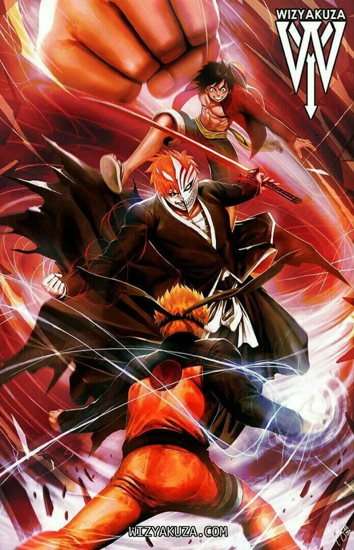 Free Download Naruto Vs Luffy Wallpaper Page 355076 (695 x 1080)