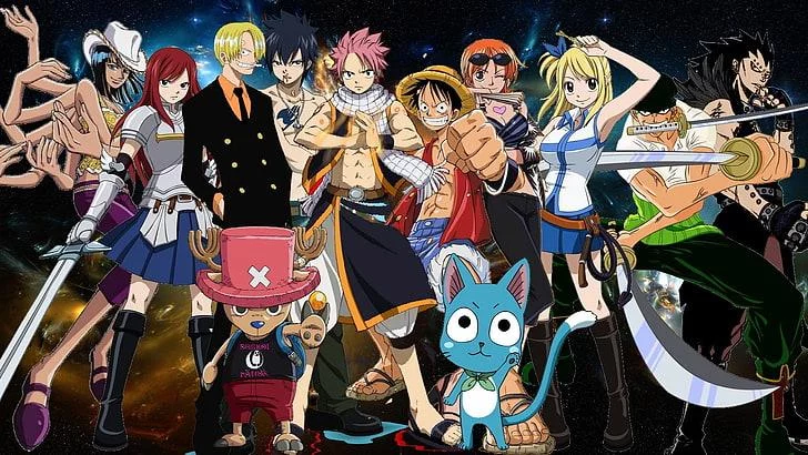 Free Download Naruto One Piece Bleach Fairy Tail Dragon Ball Wallpaper Page 355116 (728 x 410)
