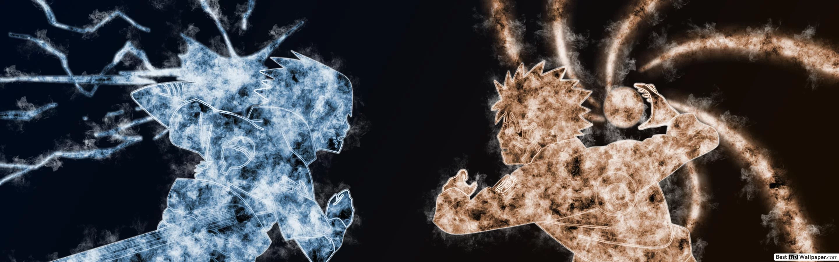Free Download Naruto And Sasuke Dual Monitor Wallpaper Page 3585 (2880 x 900)