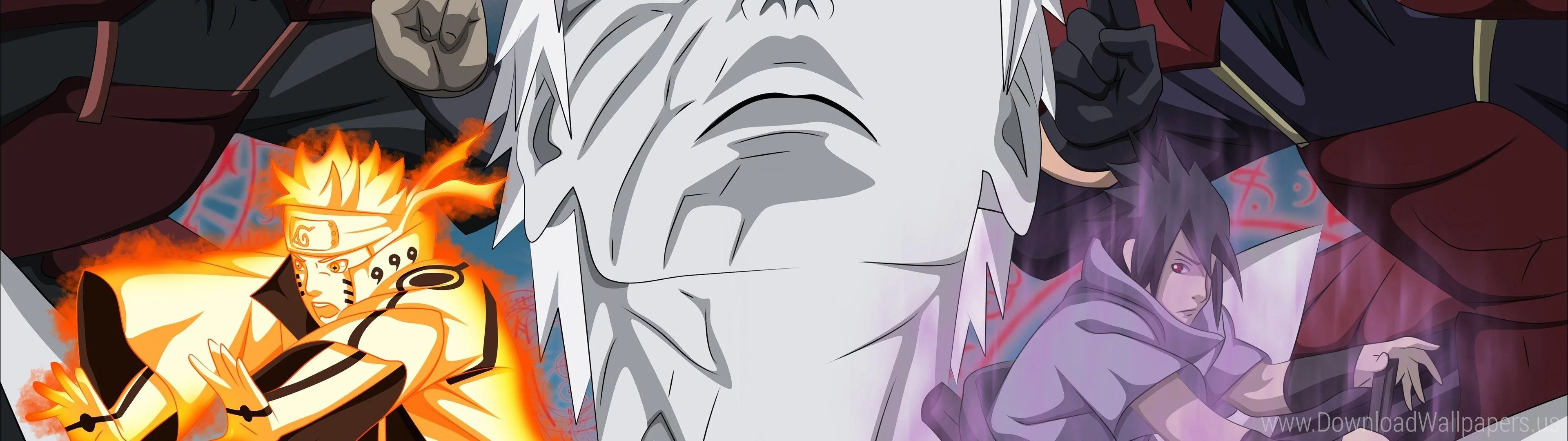 Free Download Naruto And Sasuke Dual Monitor Wallpaper Page 3608 (3840 x 1080)