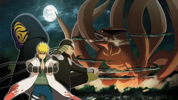Free Download Naruto And Minato Kyuubi Mode Wallpaper Page 364335 (728 x 410)