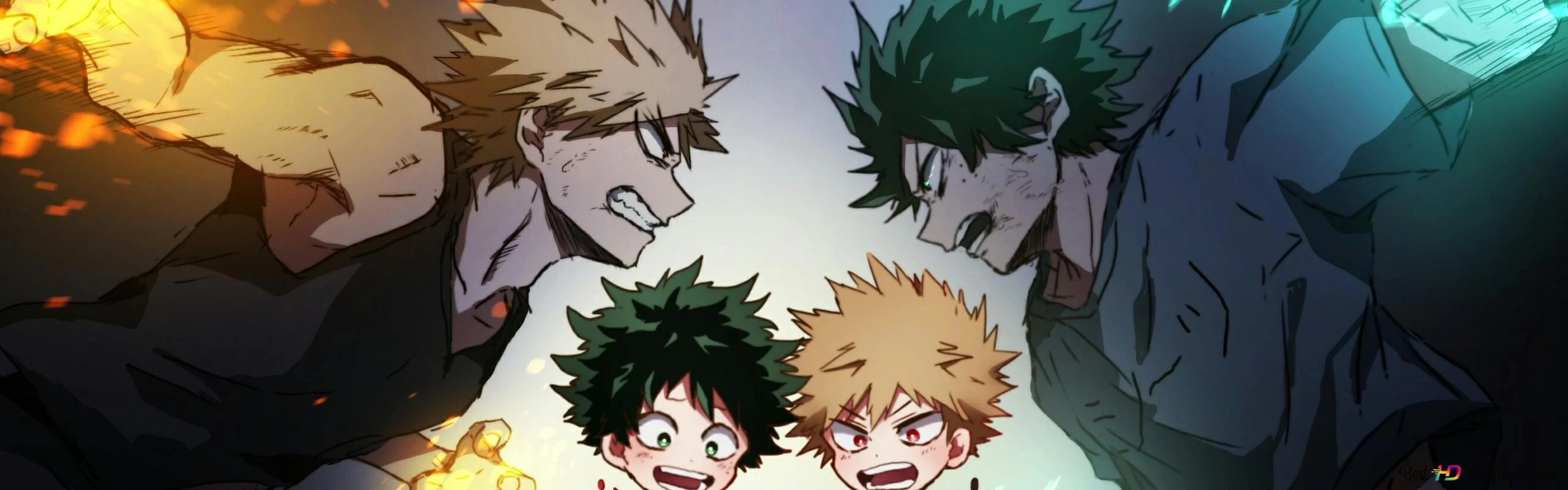 Free Download Midoriya Goku Naruto Dual Monitor Wallpaper Page 365881 (2560 x 800)