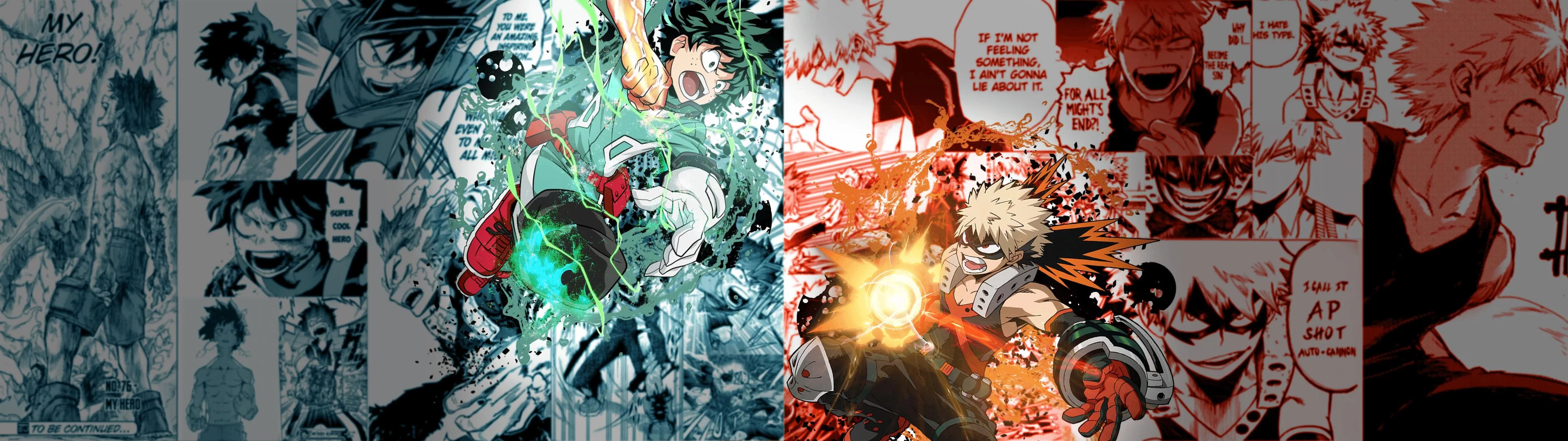 Free Download Midoriya Goku Naruto Dual Monitor Wallpaper Page 365888 (3840 x 1080)