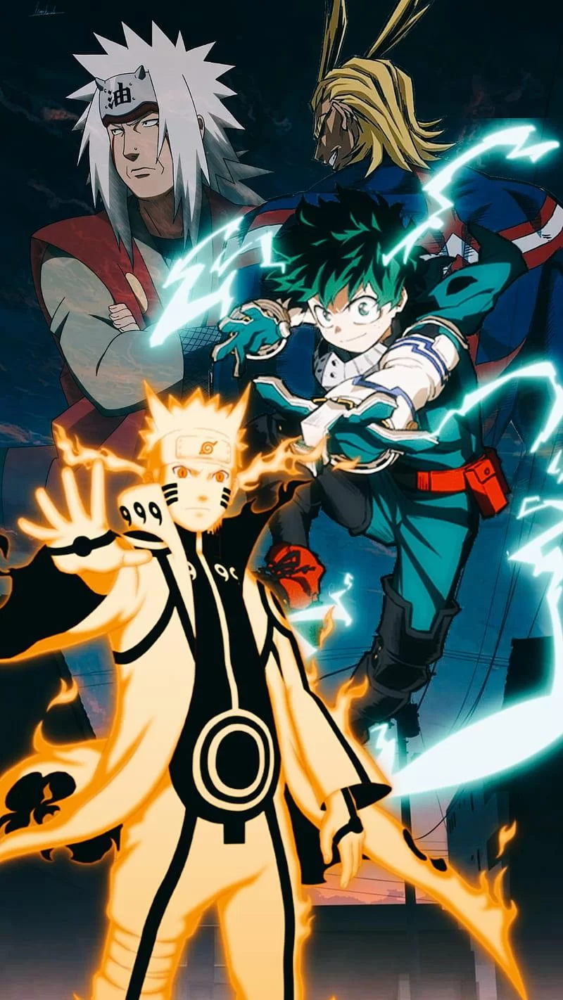 Free Download Naruto And My Hero Academia Wallpaper Page 365932 (800 x 1422)