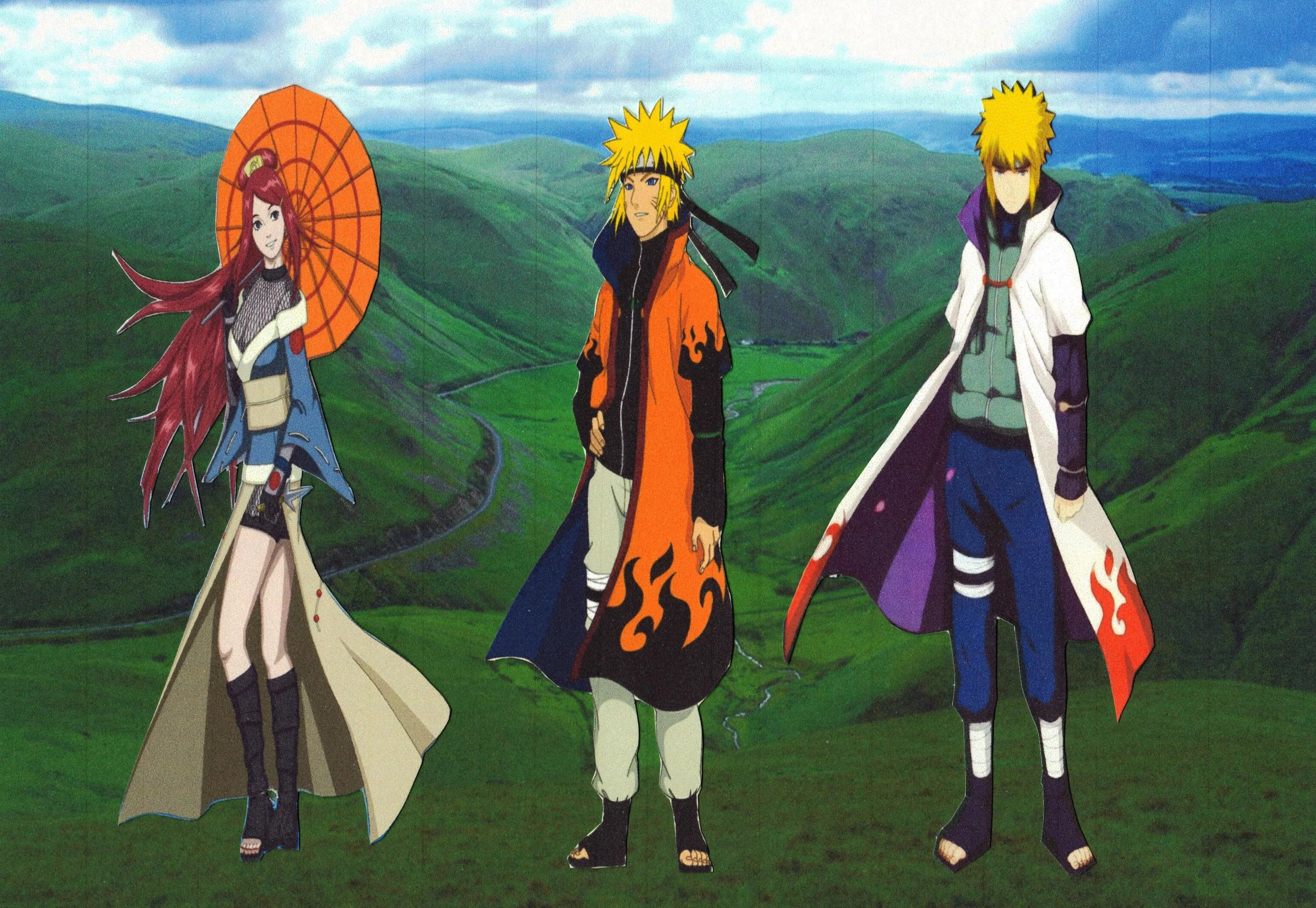 Free Download Naruto Minato And Kushina Wallpaper Page 366305 (3058 x 2109)