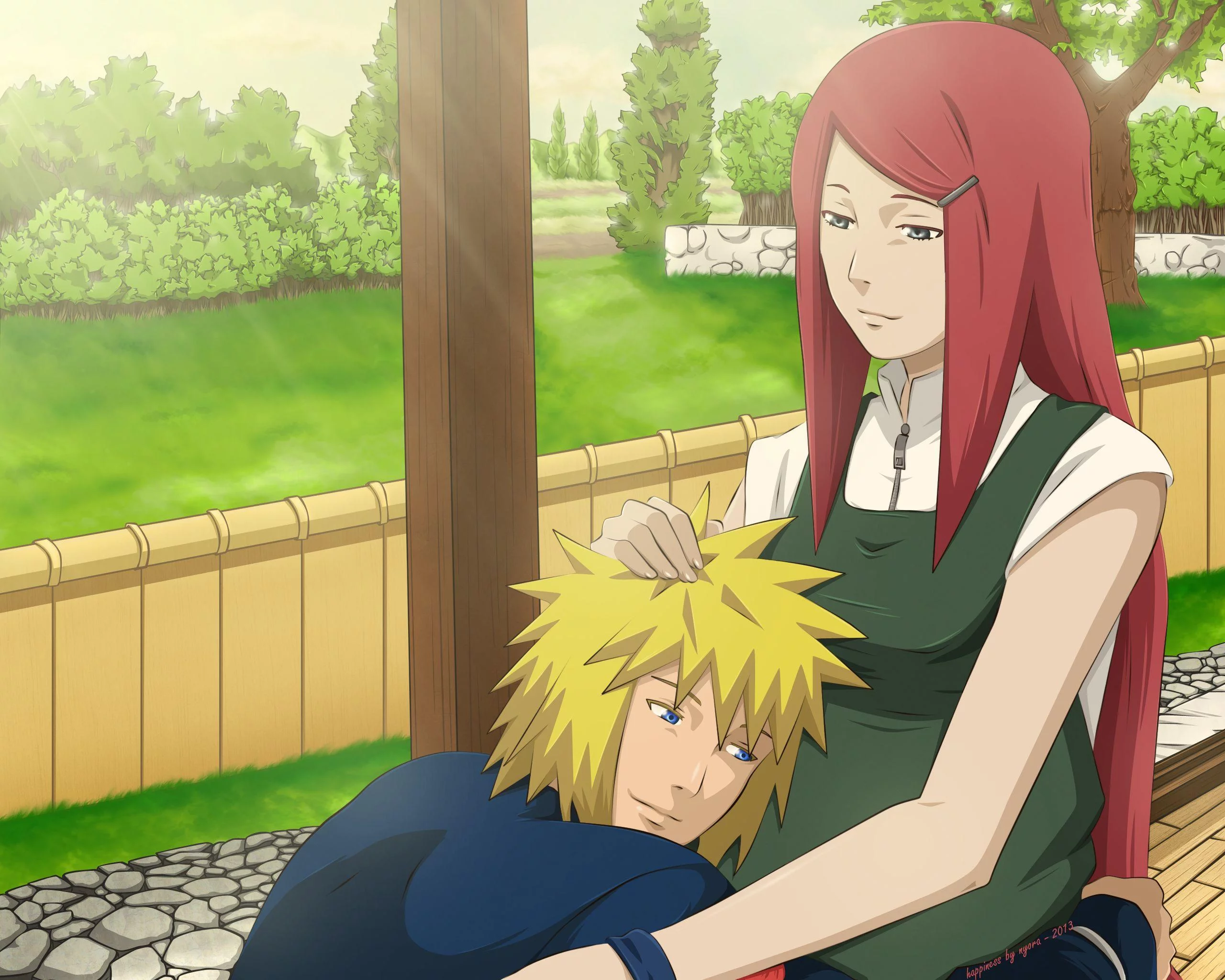 Free Download Wallpaper Naruto Minato And Kushina Page 366314 (2560 x 2048)
