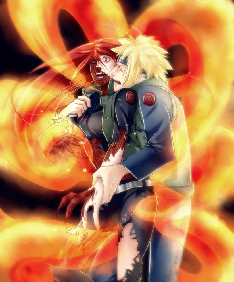 Free Download Wallpaper Naruto Minato And Kushina Page 366337 (814 x 982)