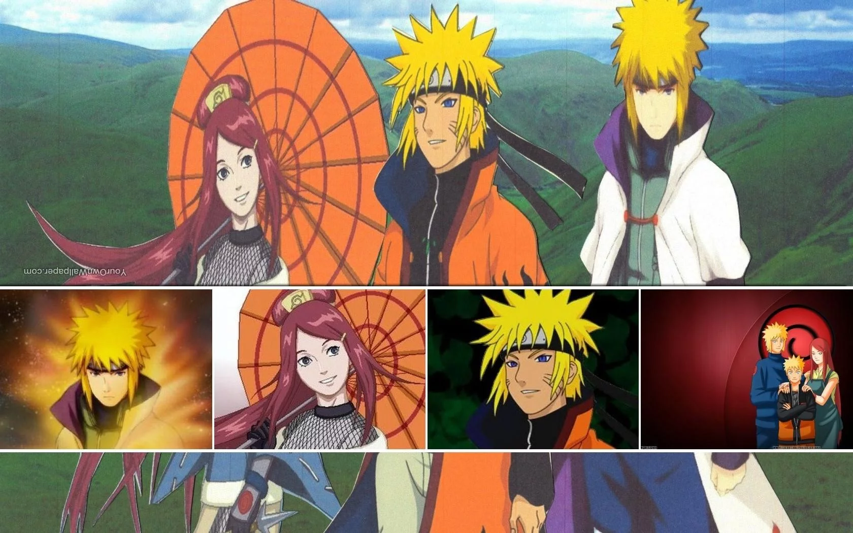 Free Download Naruto Minato And Kushina Wallpaper Page 366348 (1680 x 1050)