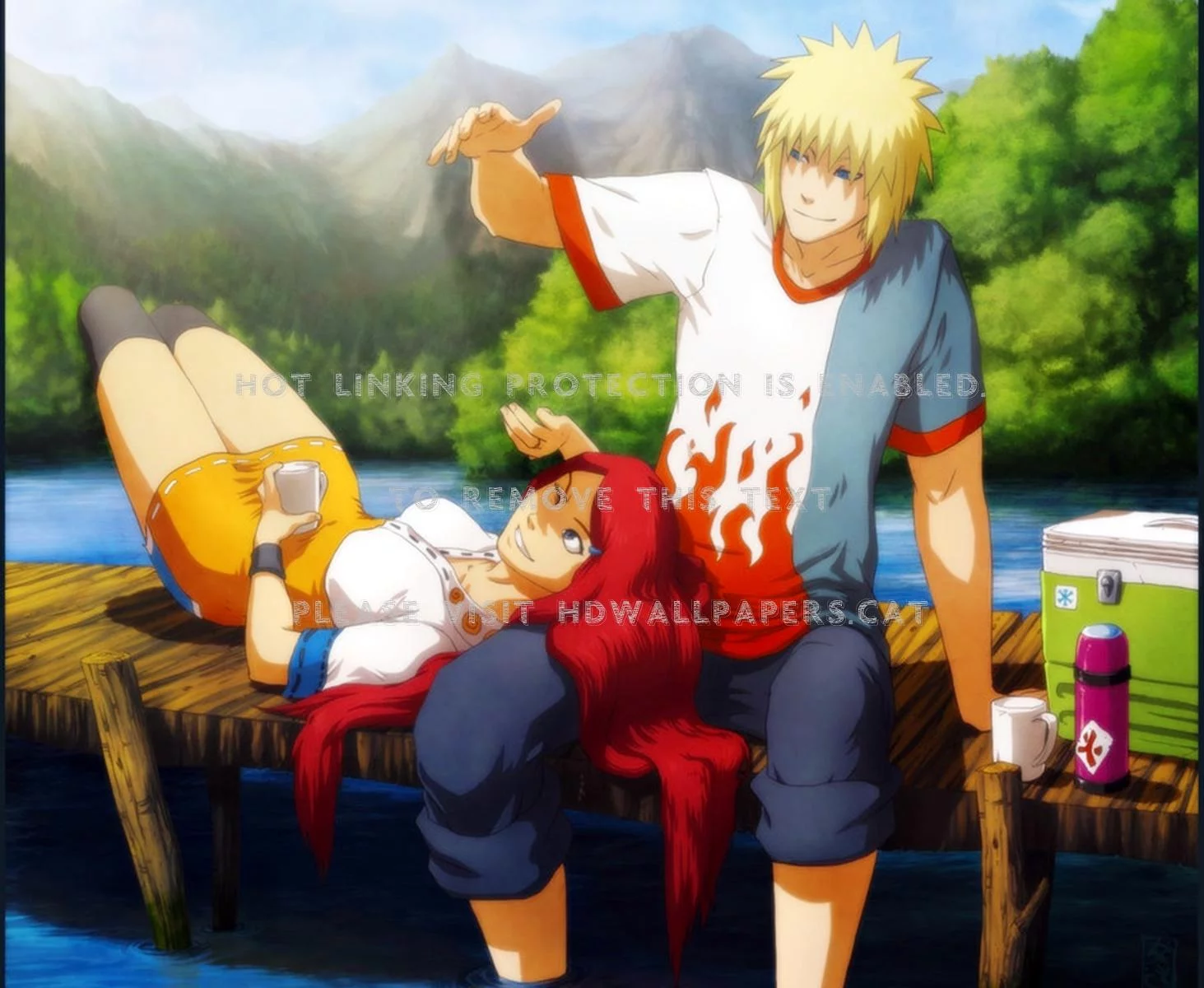 Free Download Minato Kushina And Naruto Wallpaper Page 366353 (1463 x 1200)