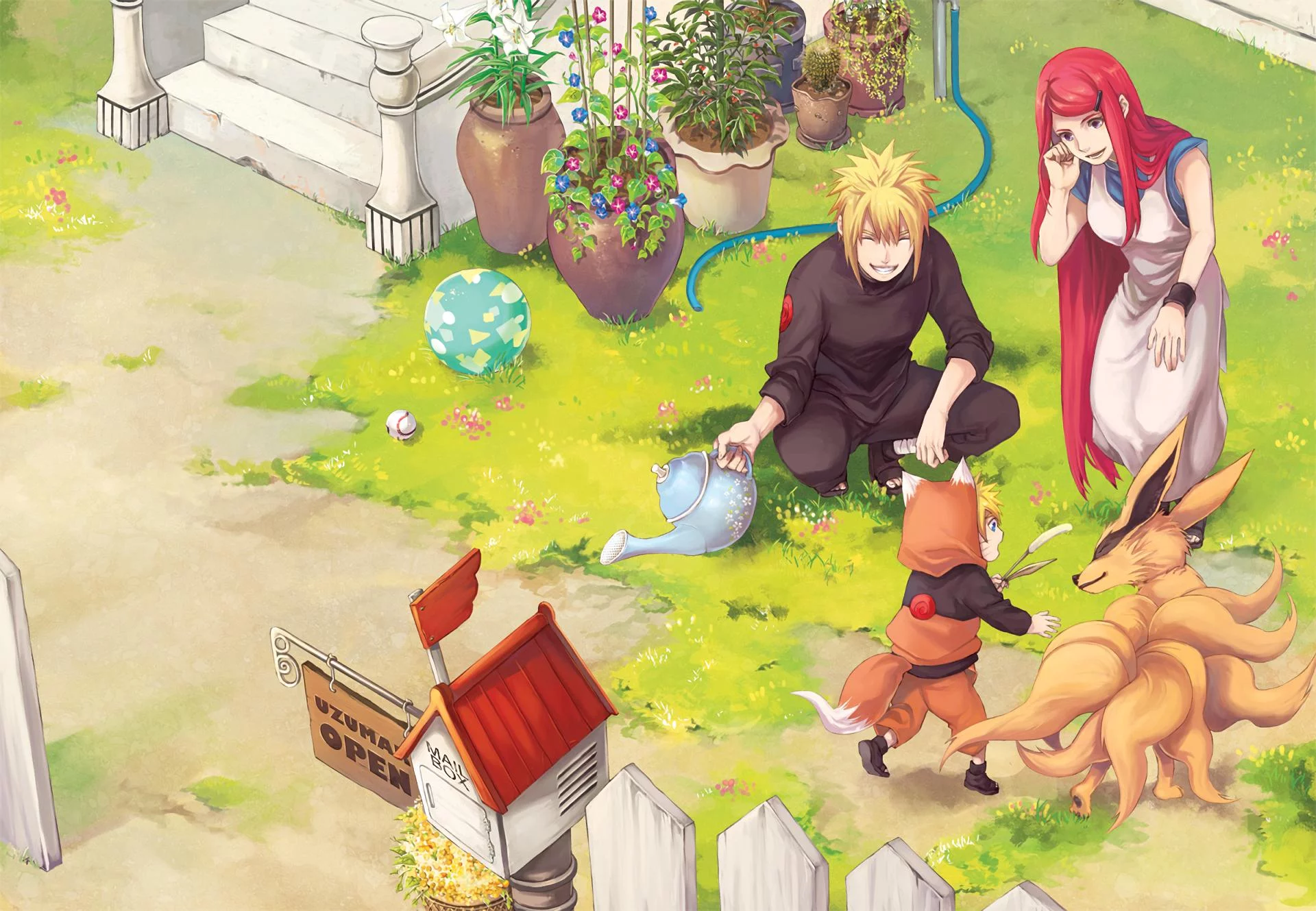 Free Download Minato Kushina And Naruto Wallpaper Page 366365 (1920 x 1329)