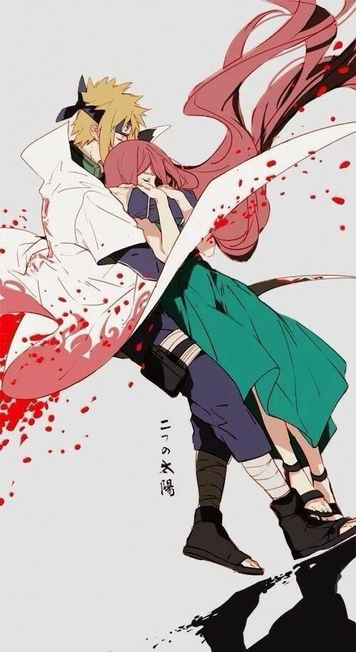 Free Download Naruto Minato And Kushina Wallpaper Page 366394 (500 x 914)