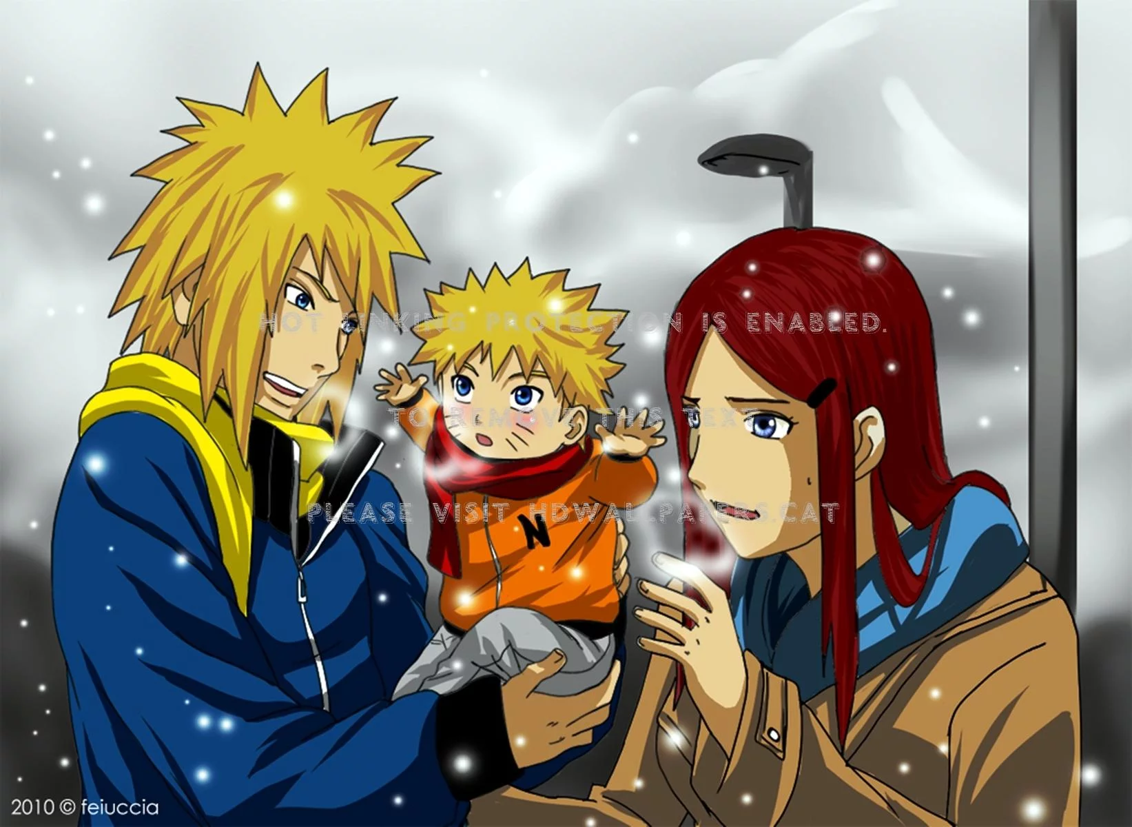 Free Download Wallpaper Naruto Minato Dan Kushina Page 366415 (1643 x 1200)