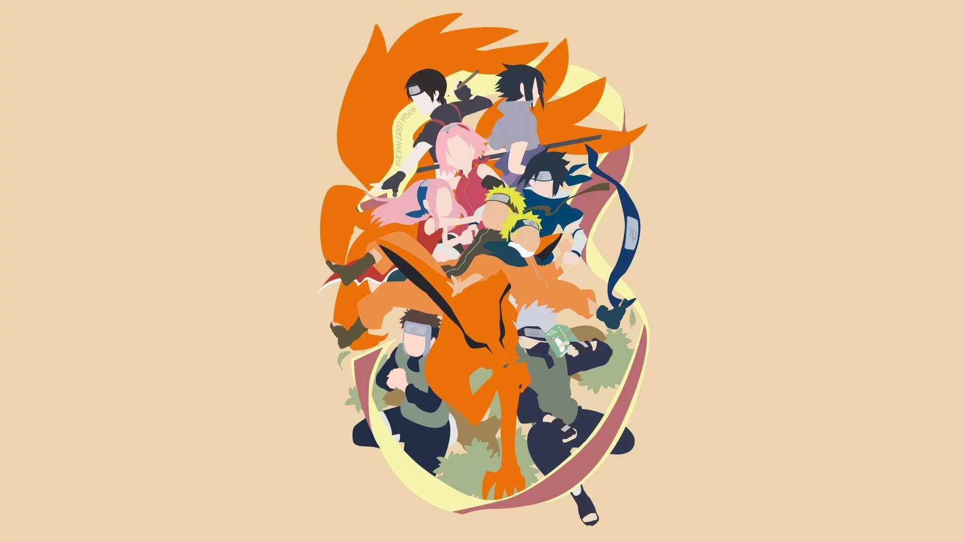Free Download Naruto Minimal Mobile Wallpaper Page 367534 (1920 x 1080)