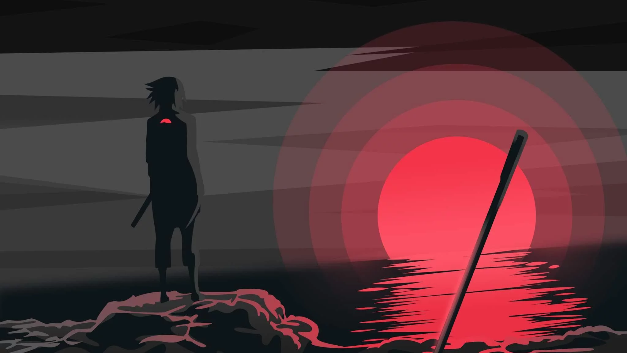 Free Download Naruto Minimalist Wallpaper Desktop 4k Page 367550 (2048 x 1152)