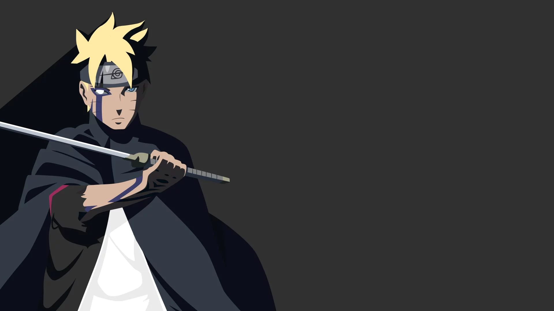 Free Download Minimalist Naruto Back Wallpaper Page 367554 (1920 x 1080)