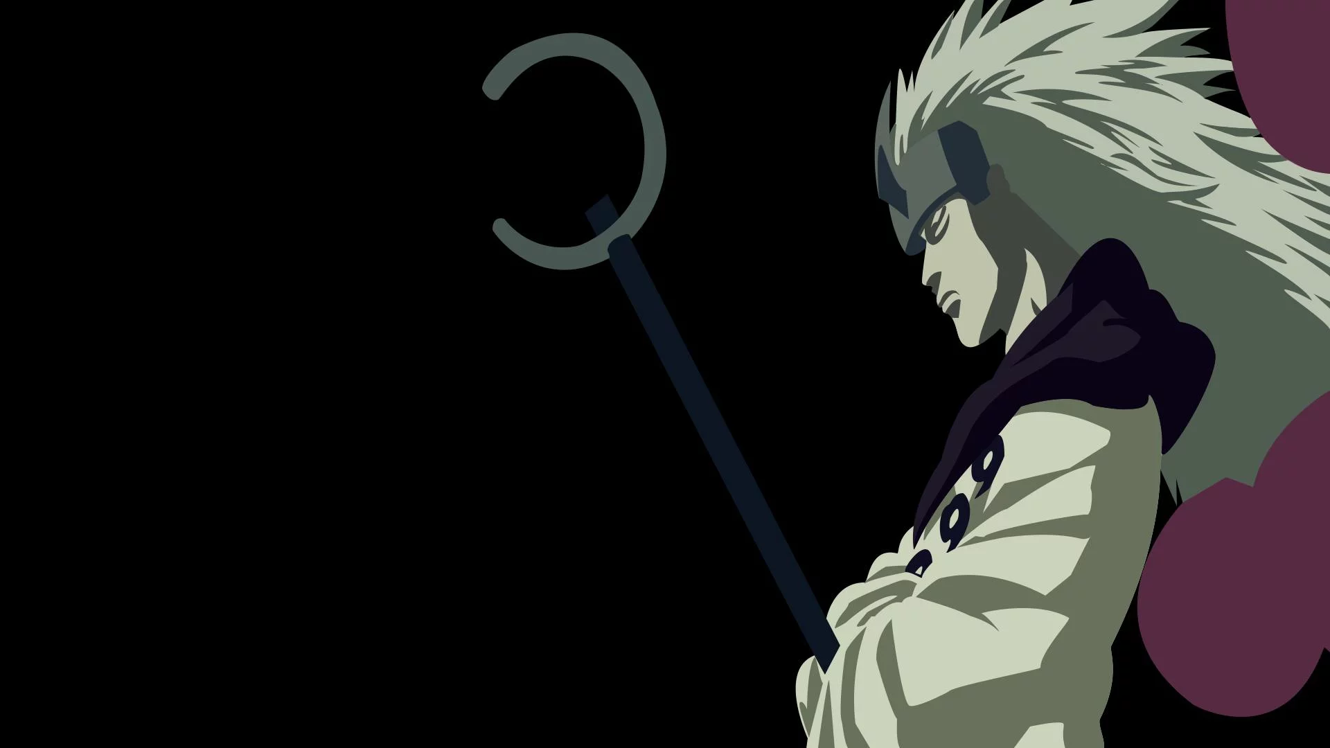 Free Download Naruto Kurama Mode Wallpaper Minimalistic Page 367613 (1920 x 1080)