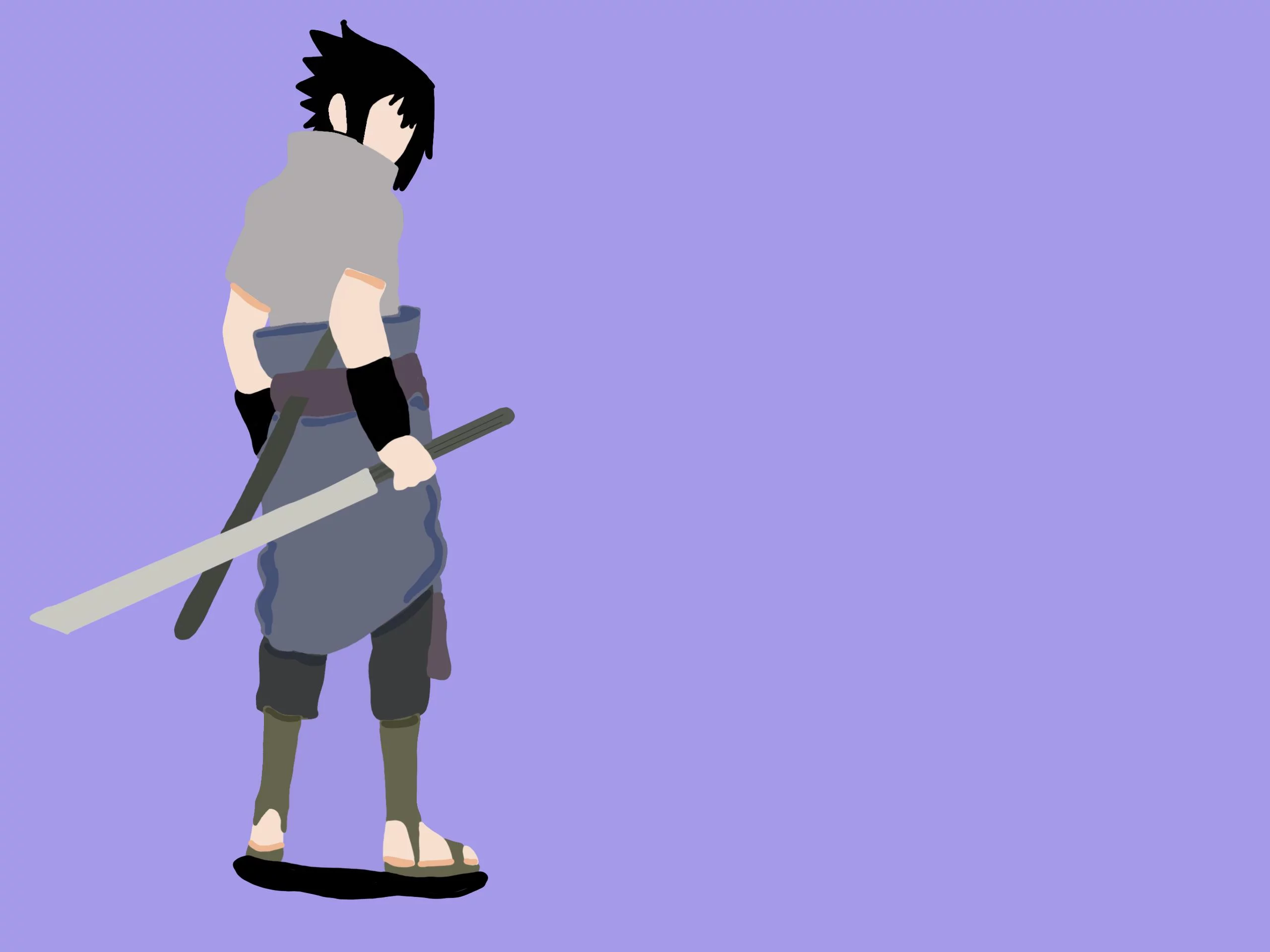 Free Download Naruto And Sasuke Minimalist Wallpaper Page 368246 (2560 x 1920)