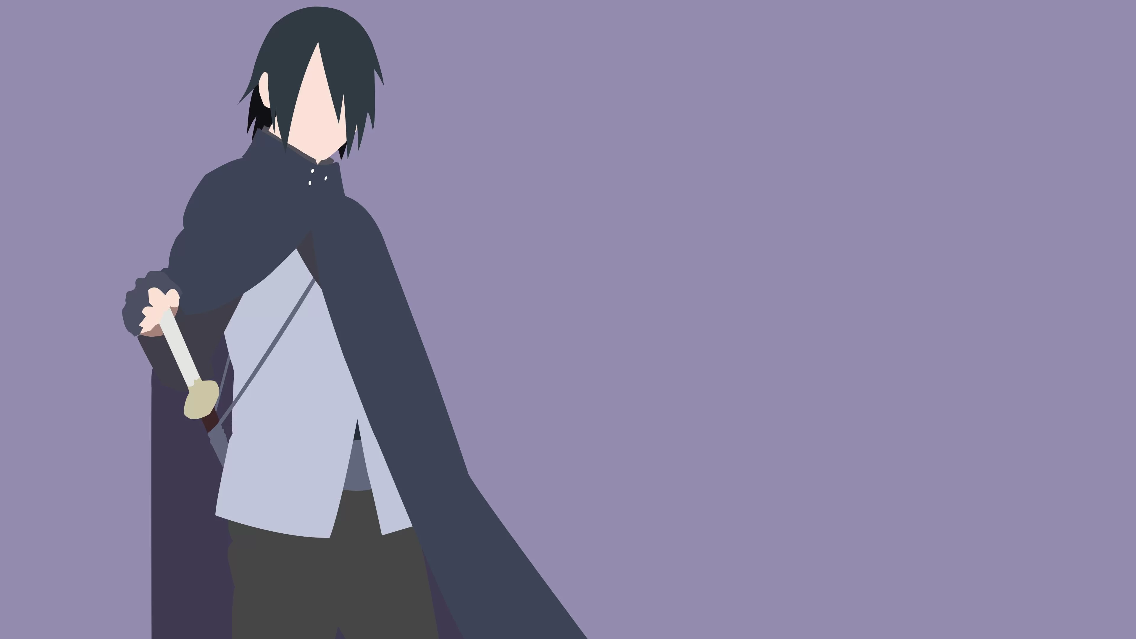 Free Download Minimalist Naruto Wallpaper Sasuke Page 368247 (3840 x 2160)