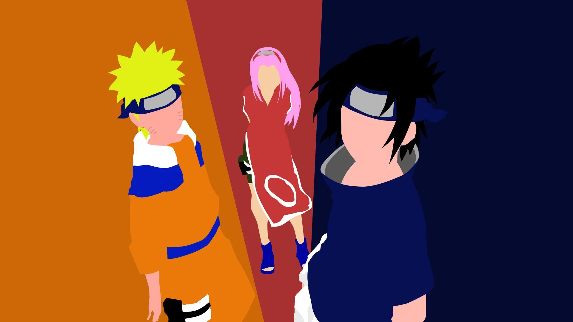 Free Download Naruto And Sasuke Minimalist Wallpaper Page 368248 (1920 x 1080)