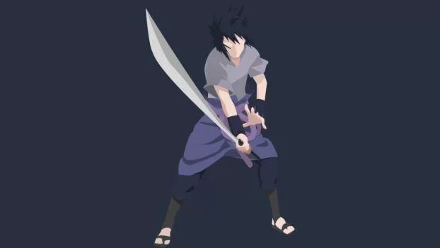 Free Download Minimalist Naruto Wallpaper Sasuke Page 368251 (622 x 350)