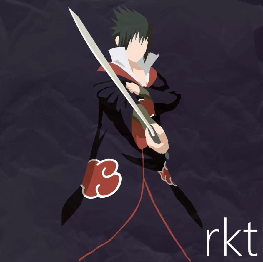 Free Download Minimalist Naruto Wallpaper Sasuke Page 368304 (894 x 893)