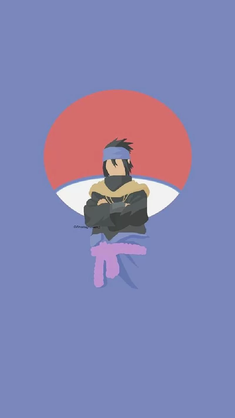 Free Download Minimalist Naruto Wallpaper Sasuke Page 368310 (800 x 1422)