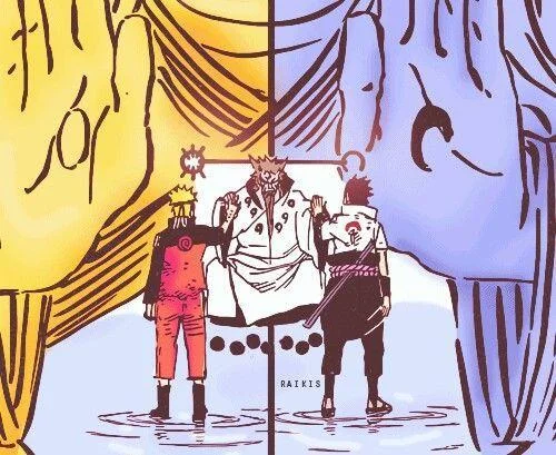 Free Download Naruto And Sasuke Sun And Moon Wallpaper Page 368402 (500 x 409)