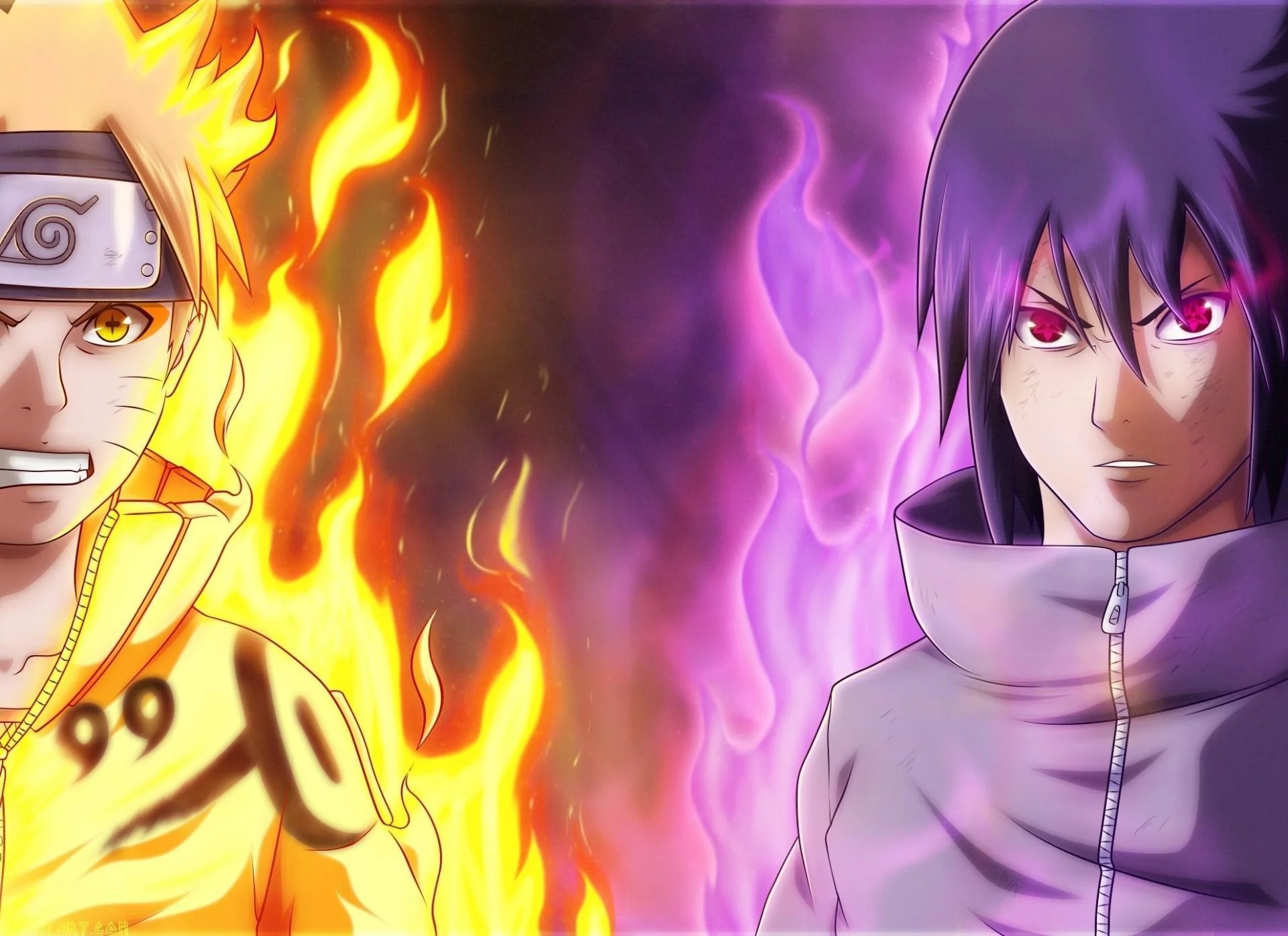 Free Download Naruto And Sasuke Sage Of Six Paths Wallpaper Hd Page 3772 (1920 x 1396)