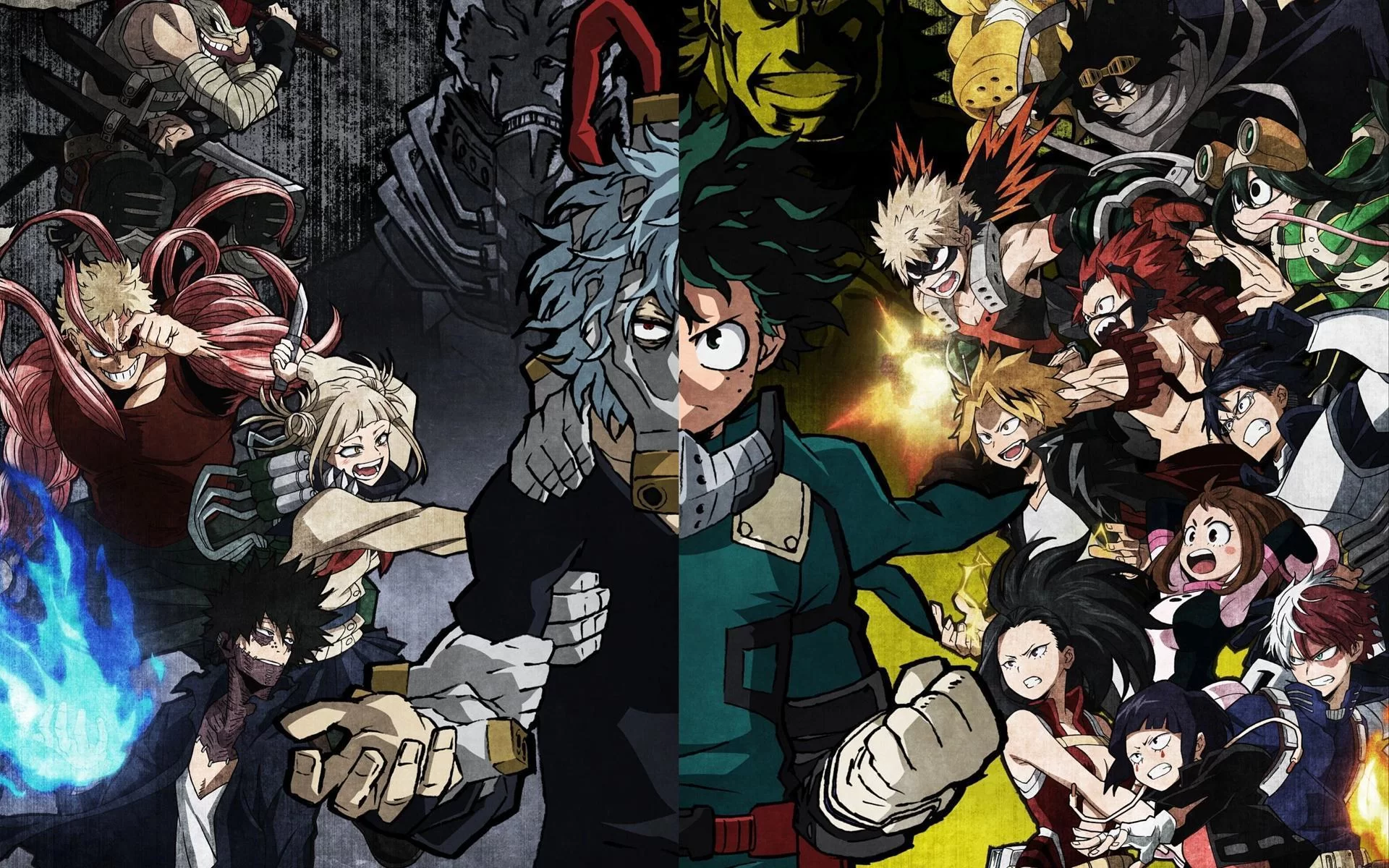 Free Download My Hero X Naruto Wallpaper Page 379255 (1920 x 1200)