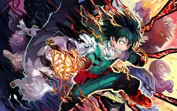 Free Download My Hero And Naruto Wallpaper Page 379256 (350 x 219)