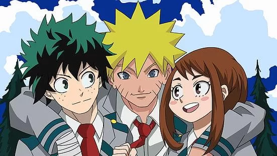 Free Download My Hero X Naruto Wallpaper Page 379272 (551 x 310)
