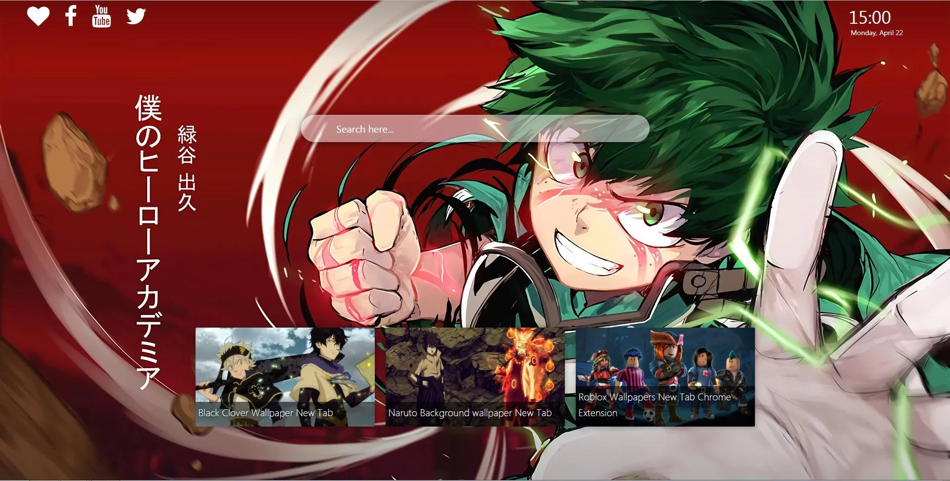 Free Download My Hero And Naruto Wallpaper Page 379352 (1919 x 972)