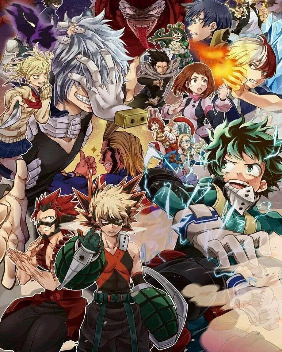Free Download My Hero And Naruto Wallpaper Page 379355 (920 x 1150)