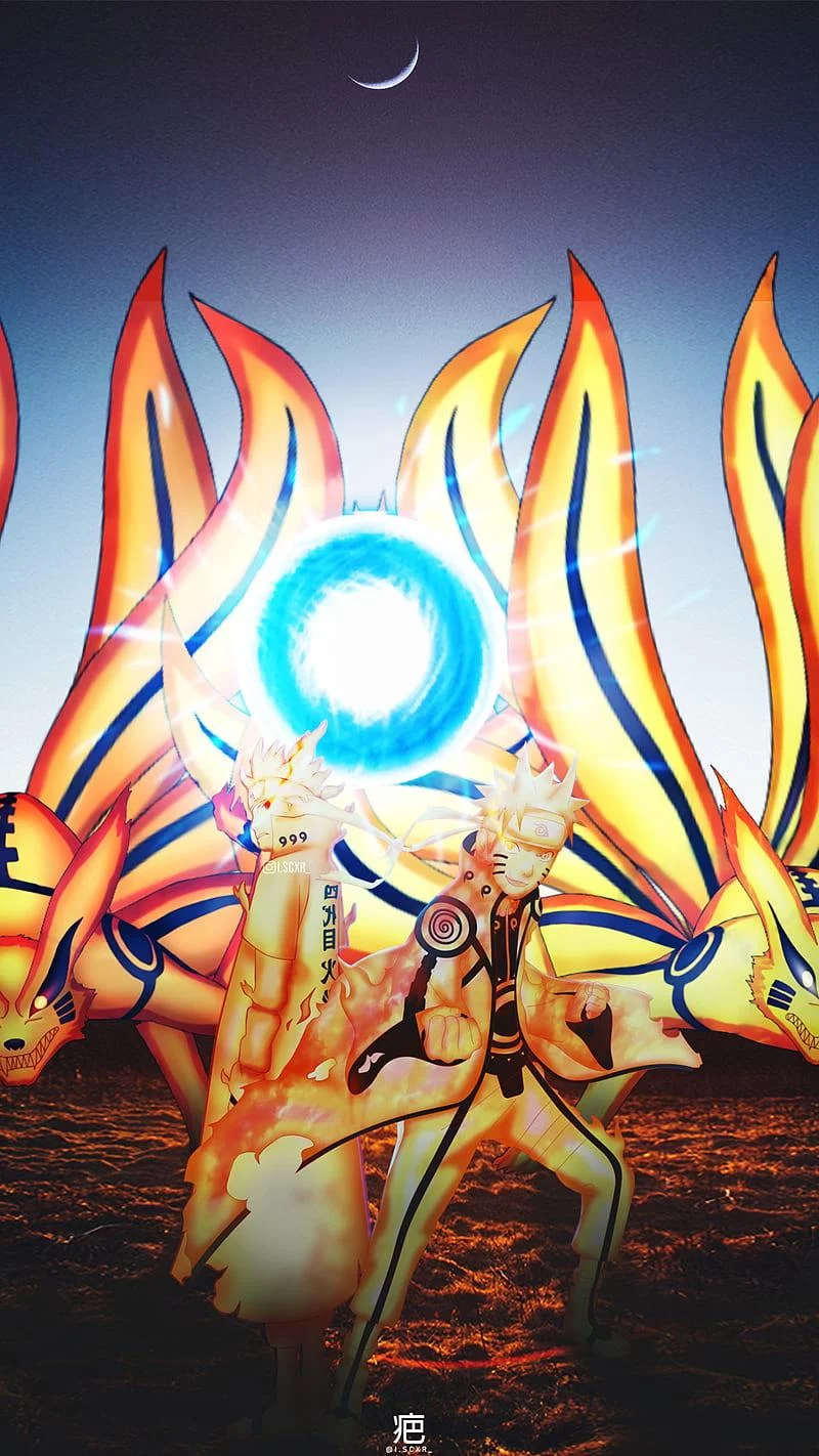 Free Download Naruto And Minato Kyuubi Mode Wallpaper Page 37957 (800 x 1422)