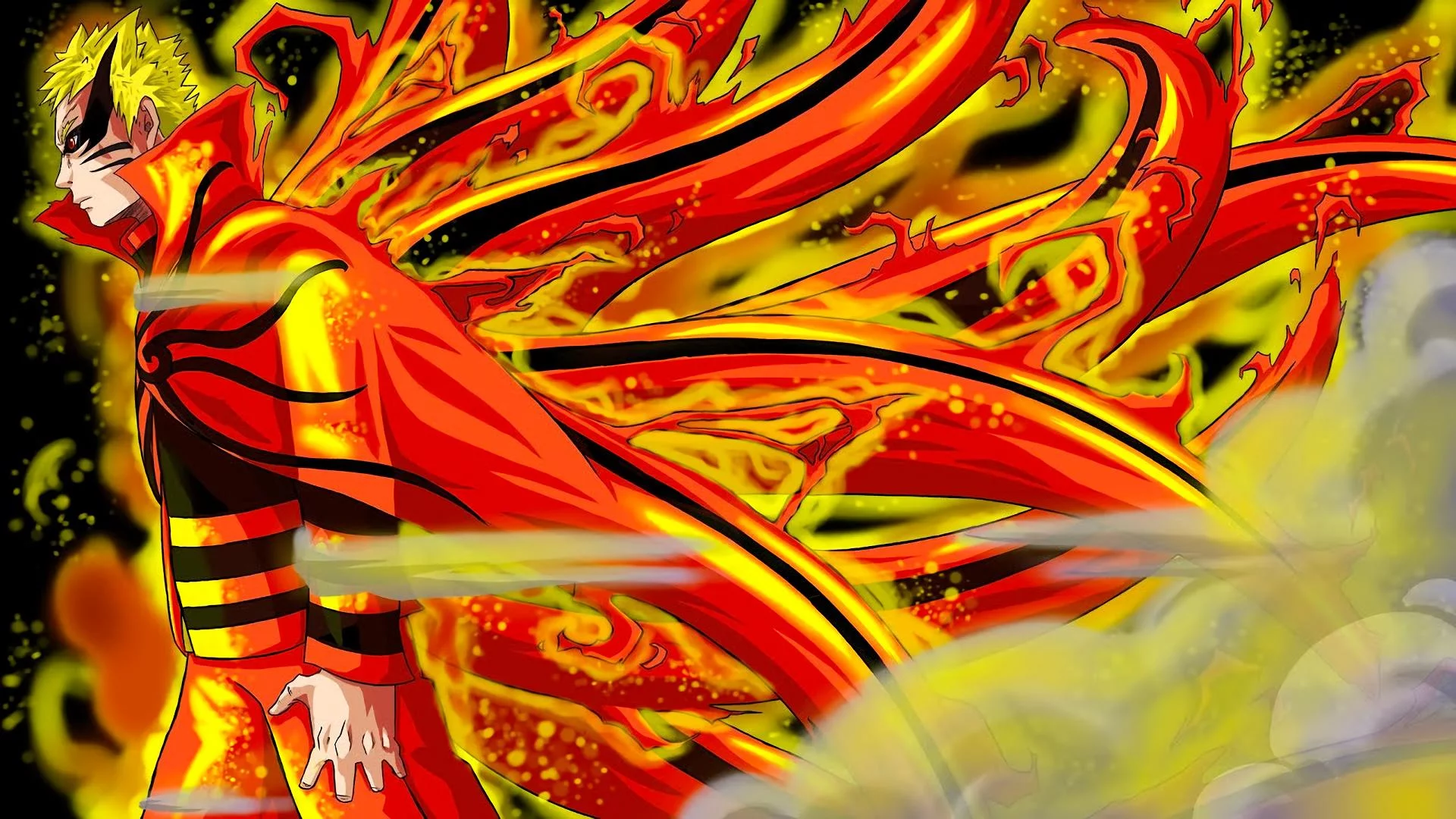 Free Download Naruto Nine Tails Mode Wallpaper Page 37971 (1920 x 1080)