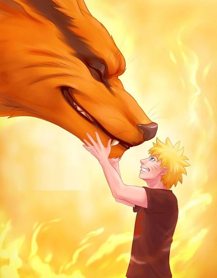 Free Download Naruto Vs Kyuubi Wallpaper Page 38320 (715 x 917)