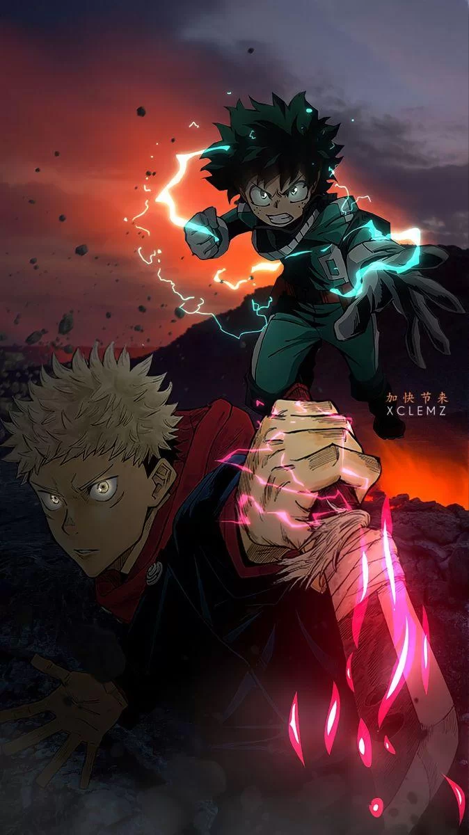 Free Download My Hero X Naruto Wallpaper Page 384353 (674 x 1200)