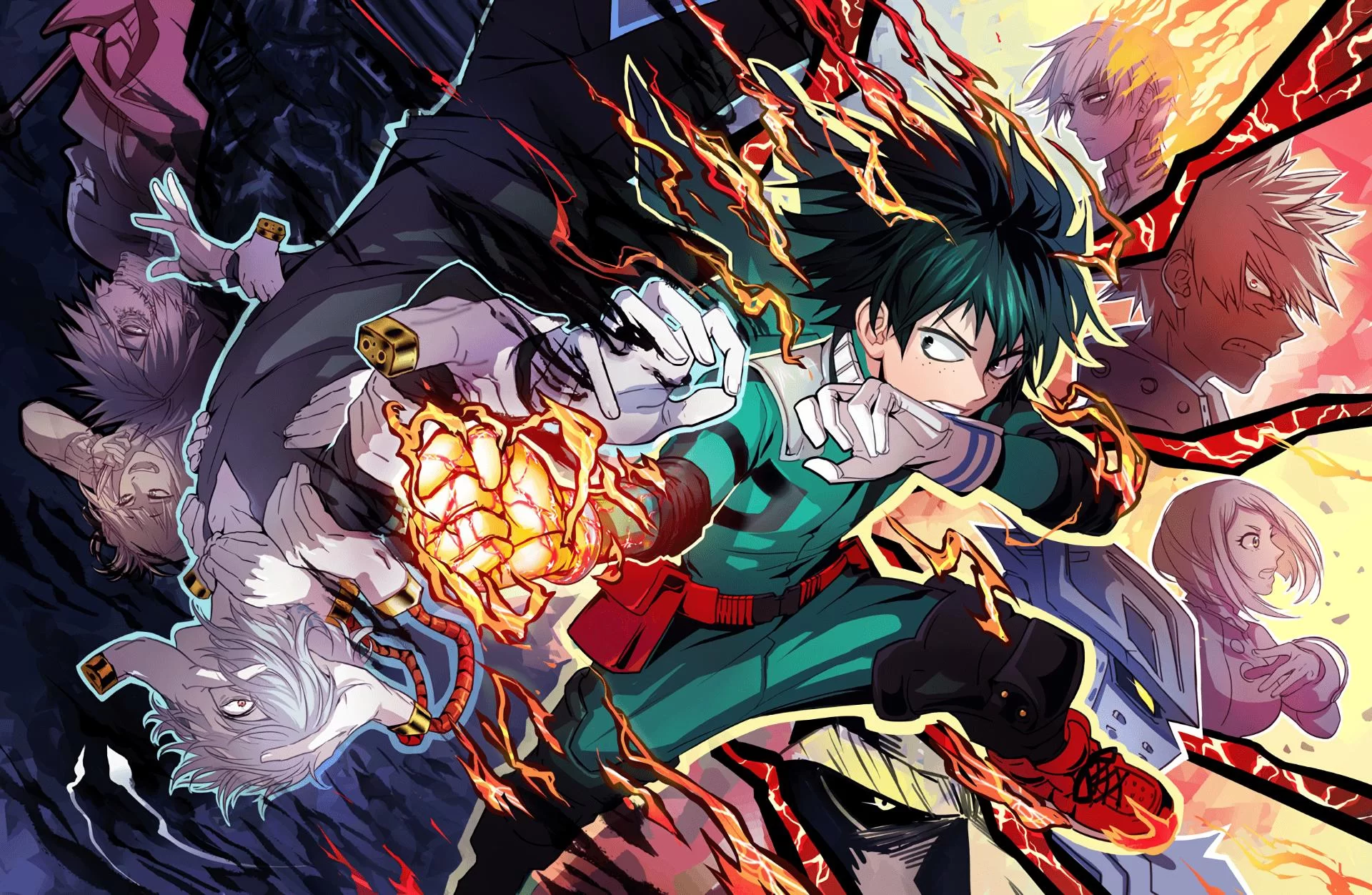 Free Download My Hero X Naruto Wallpaper Page 384358 (1920 x 1252)