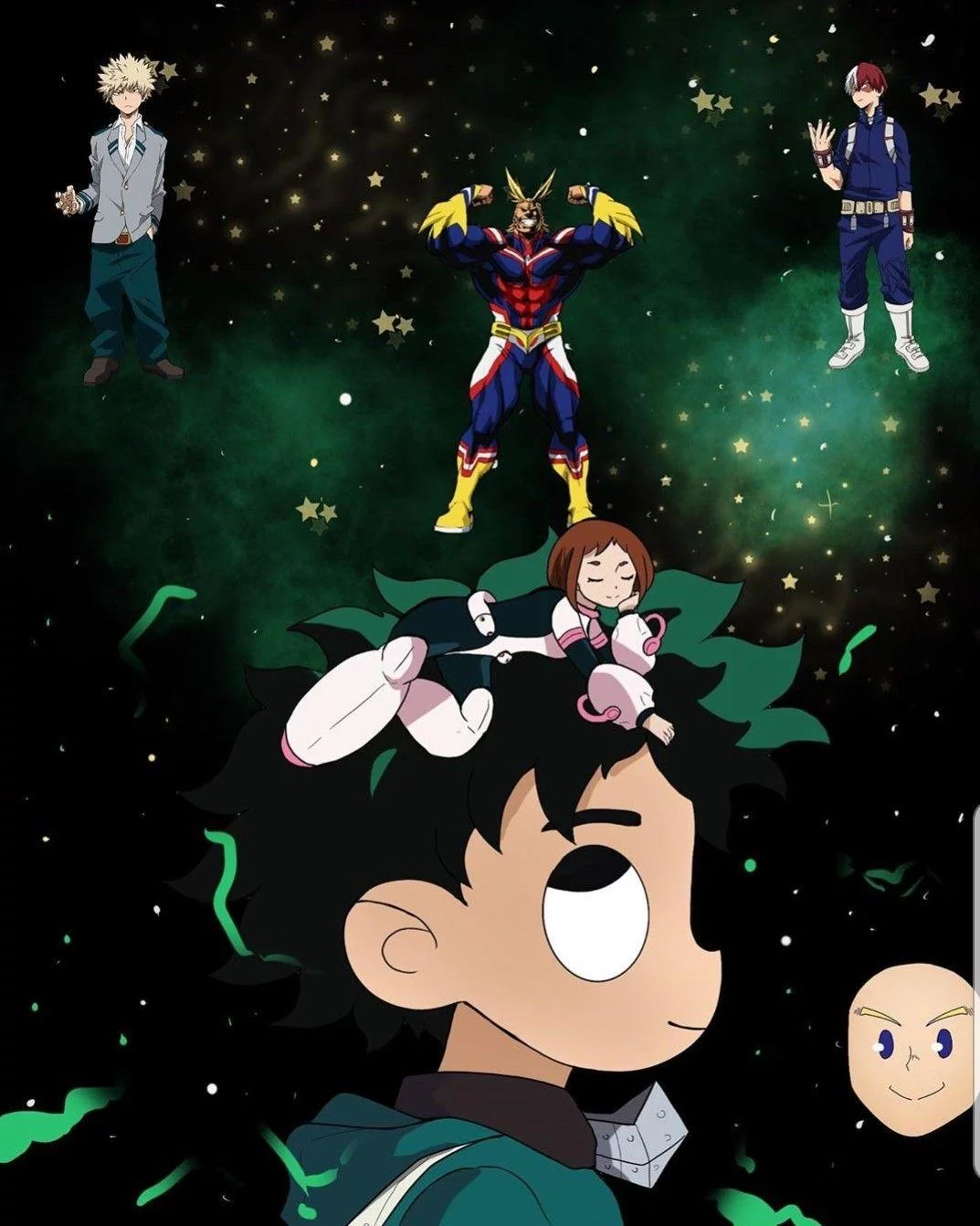 Free Download My Hero X Naruto Wallpaper Page 384364 (1073 x 1342)