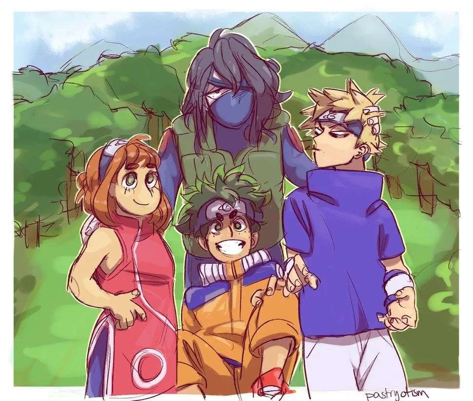 Free Download My Hero X Naruto Wallpaper Page 384368 (970 x 823)
