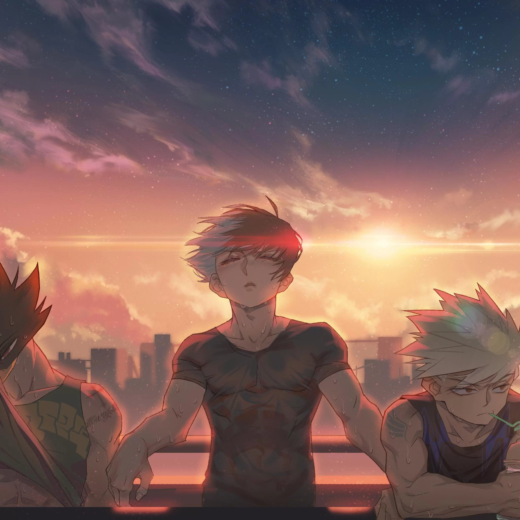 Free Download My Hero X Naruto Wallpaper Page 384377 (2048 x 2048)