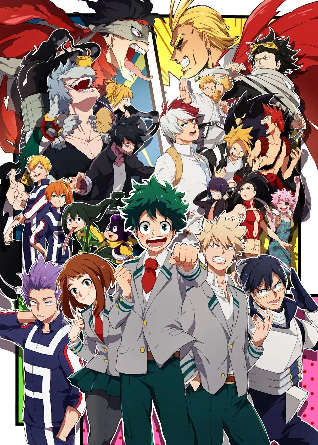Free Download My Hero X Naruto Wallpaper Page 384391 (1215 x 1700)