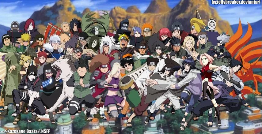 Free Download Naruto Shippuden Group Wallpaper Page 387028 (855 x 438)
