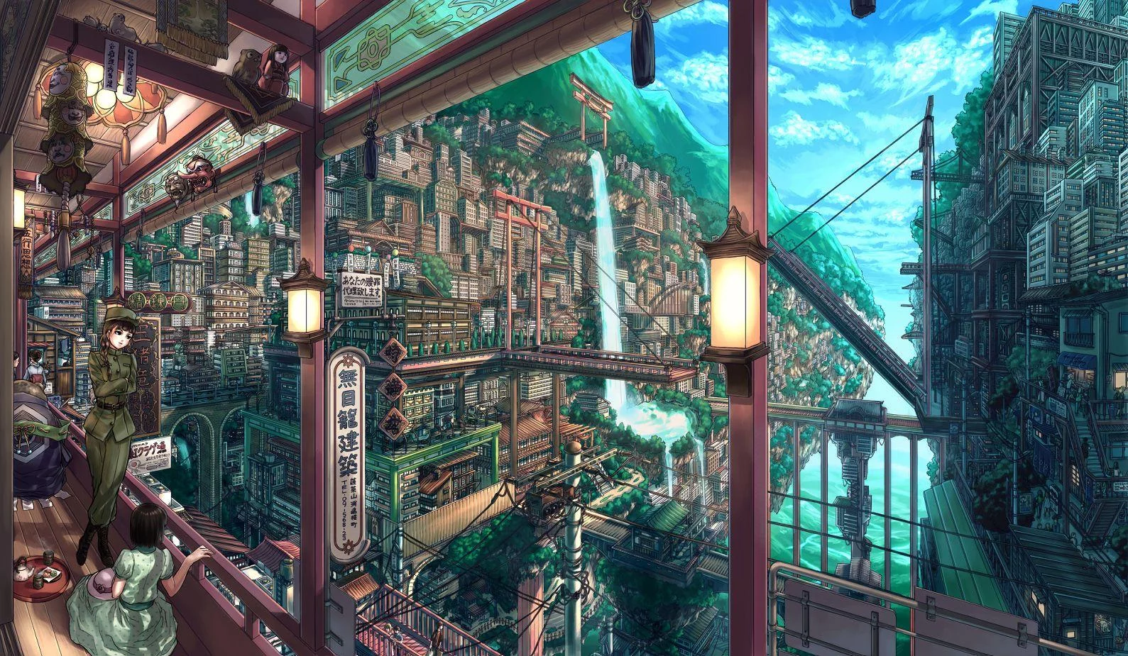 Free Download Naruto Village Wallpaper Hd Page 390438 (1589 x 925)
